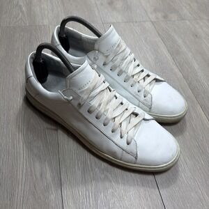 Oliver Cabell Low 1 Sneakers Mens 45 EU US 11.5-12 White Shoes Leather Italy